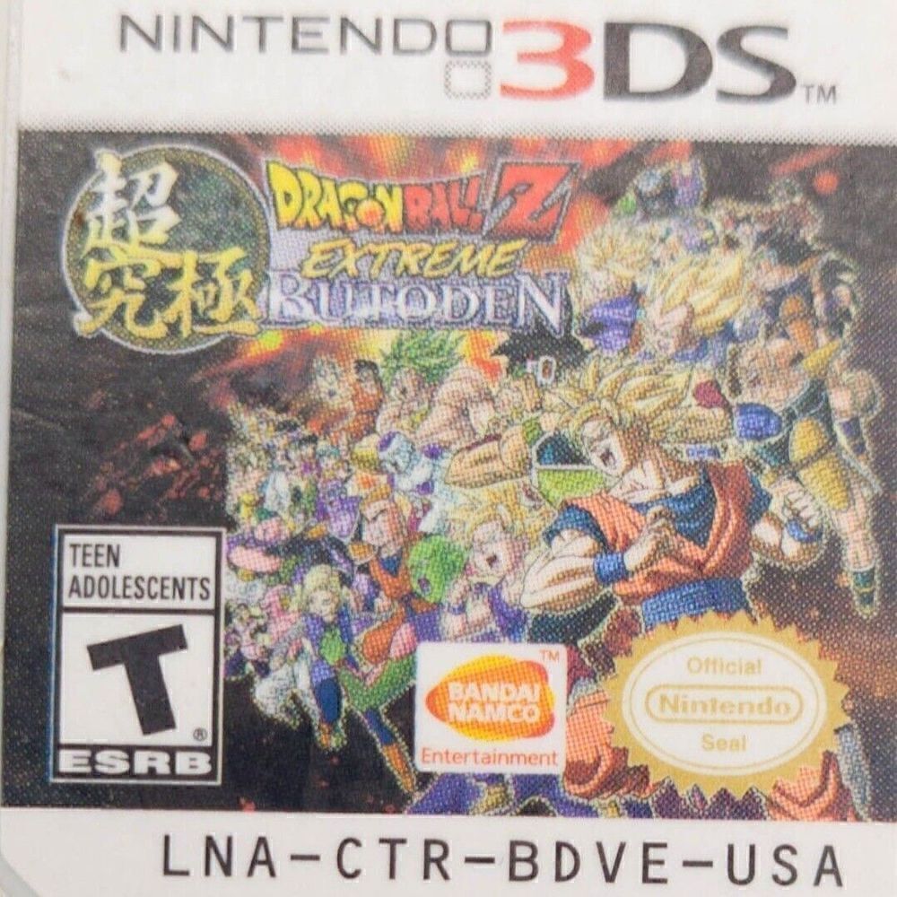 Nintendo 3ds Dragon Ball Z Extreme Butoden (Tested)